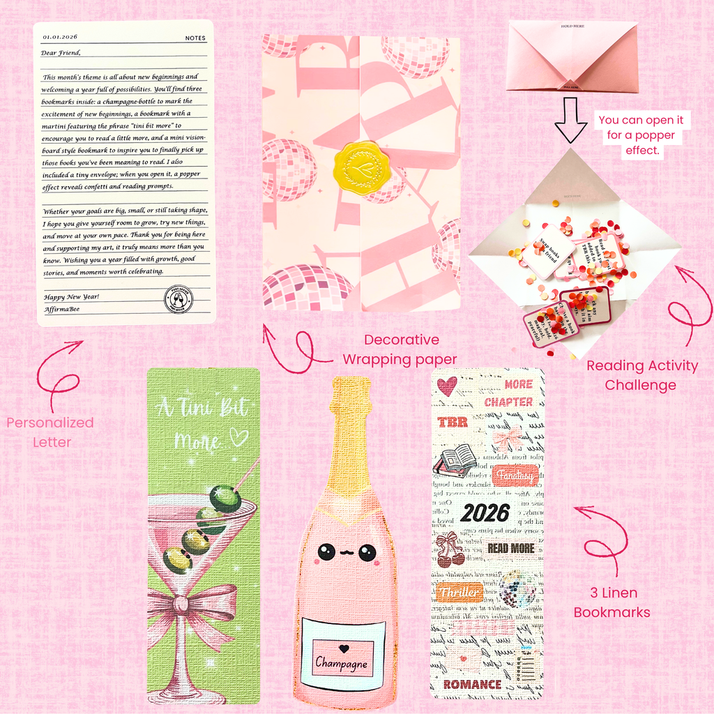 January's Bookmark Mail Club Edition