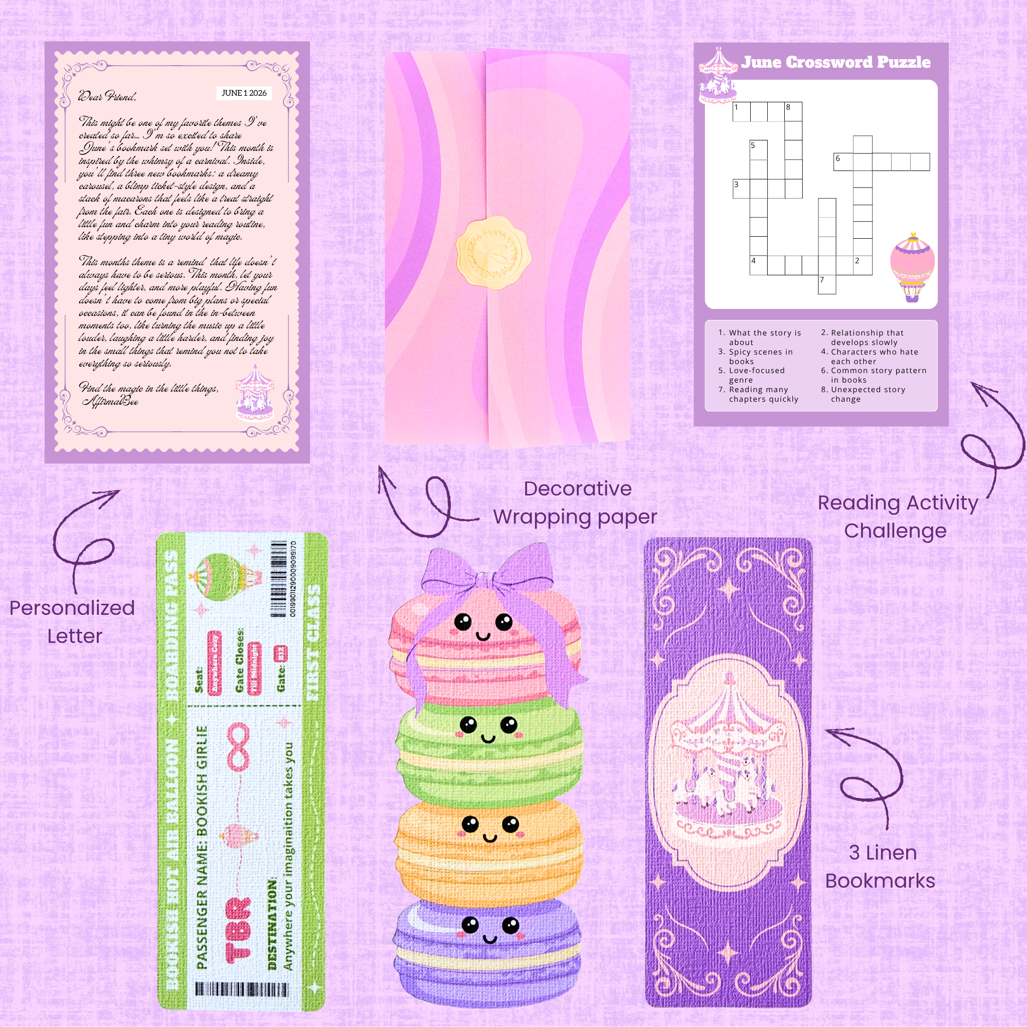 Monthly Bookmark Club