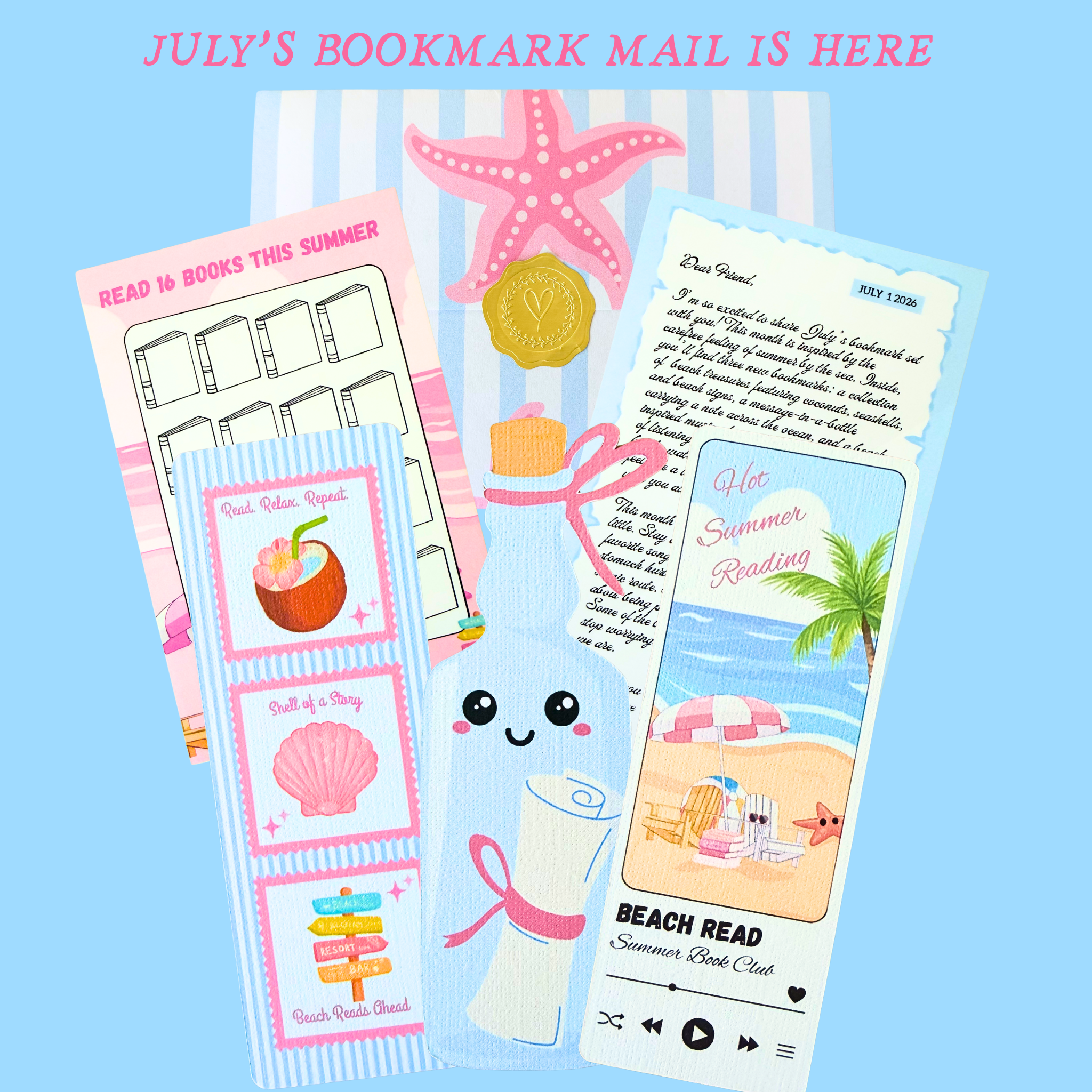 Monthly Bookmark Club