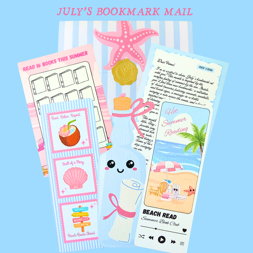 July's Bookmark Mail Club Edition