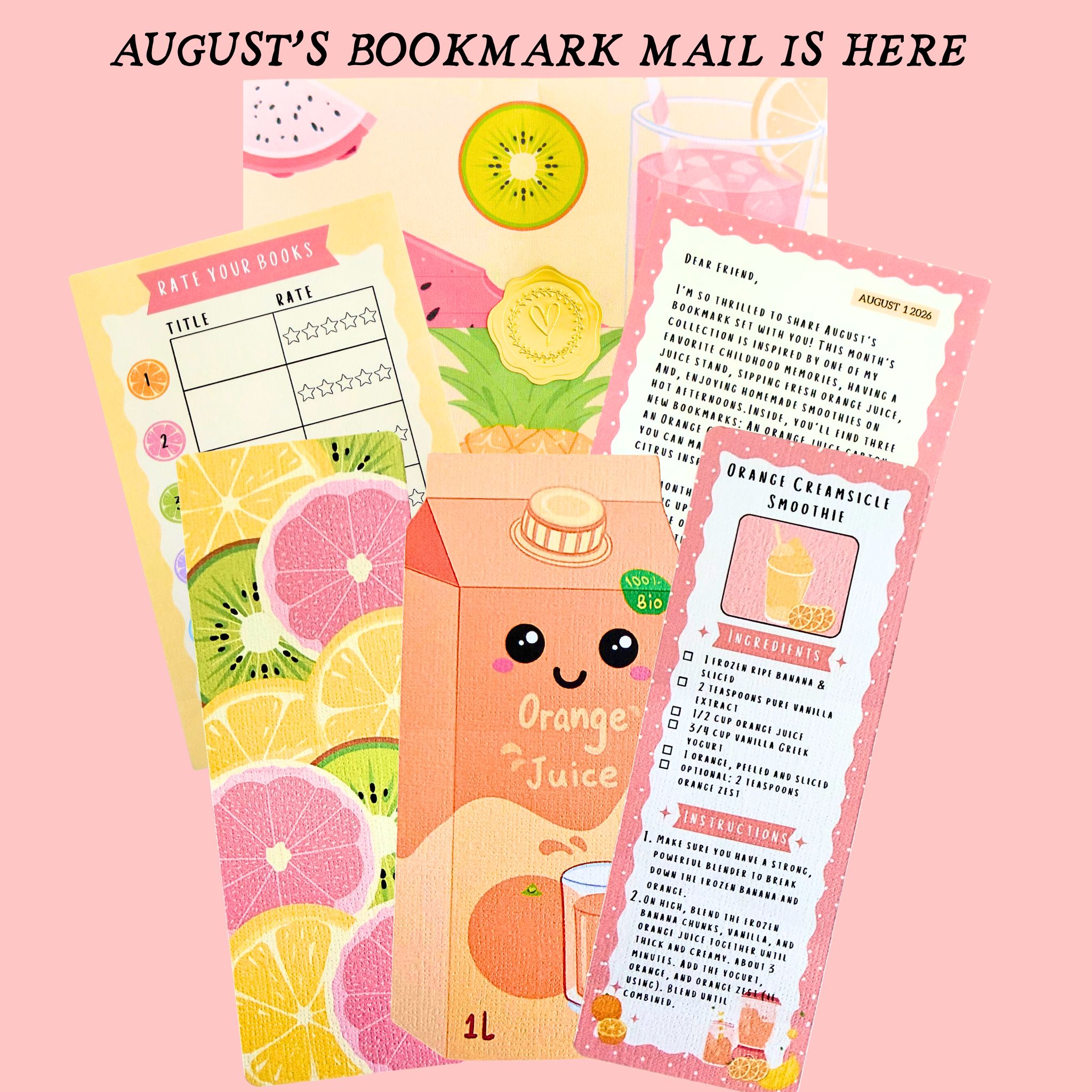 Monthly Bookmark Club