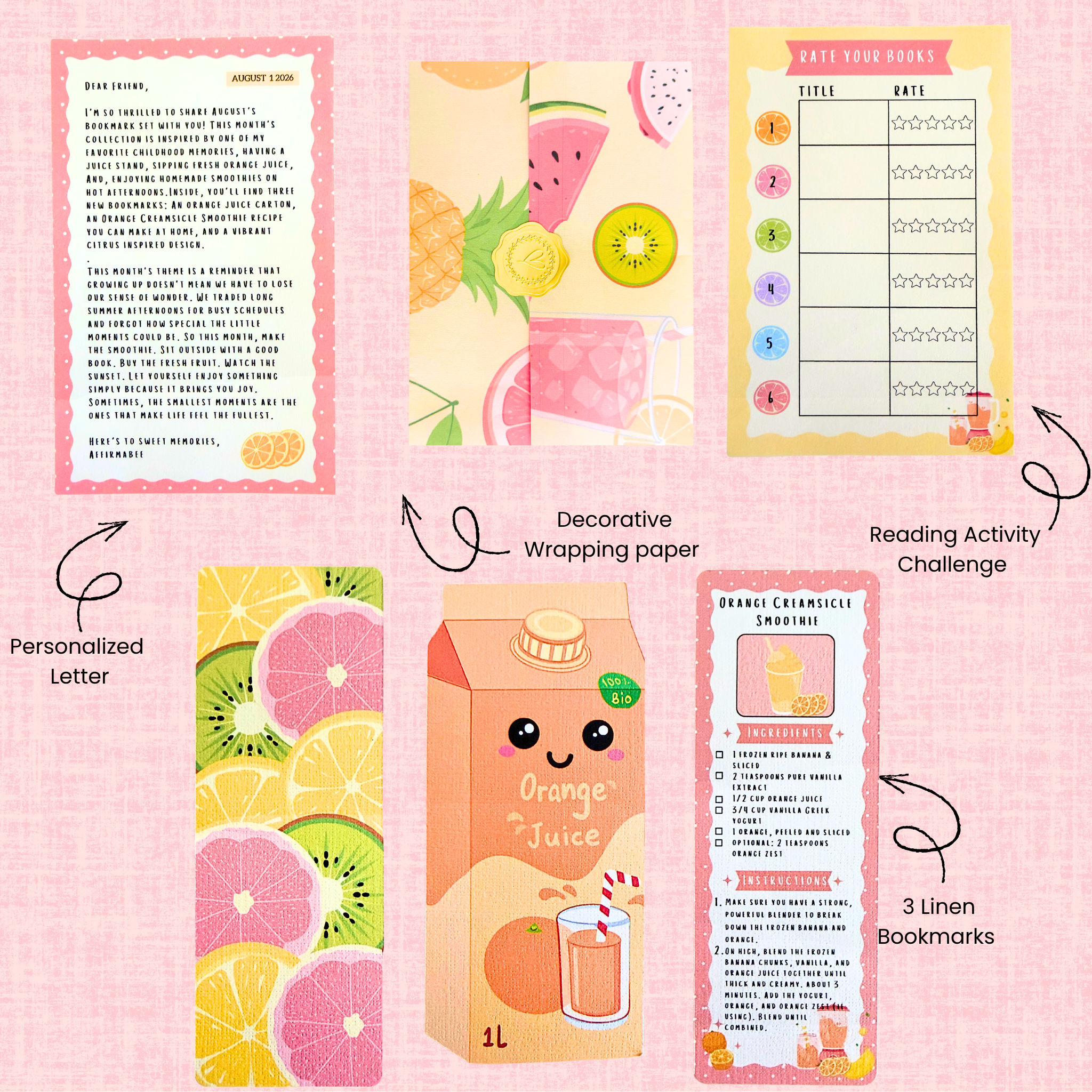 Monthly Bookmark Club