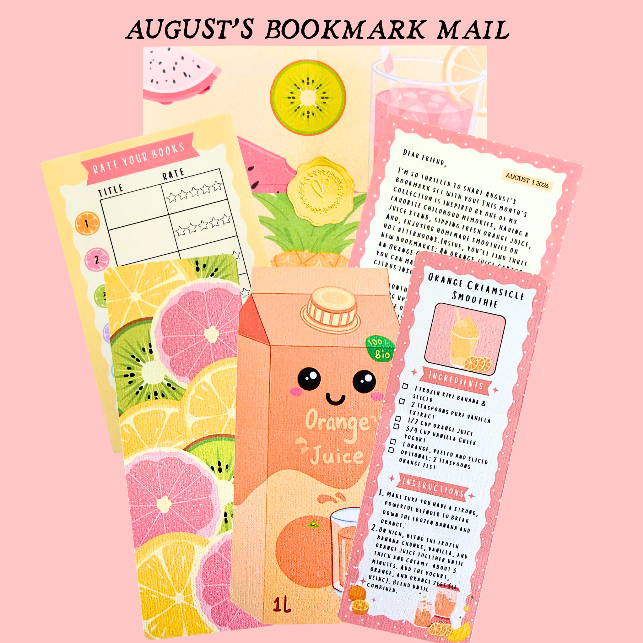 Monthly Bookmark Club