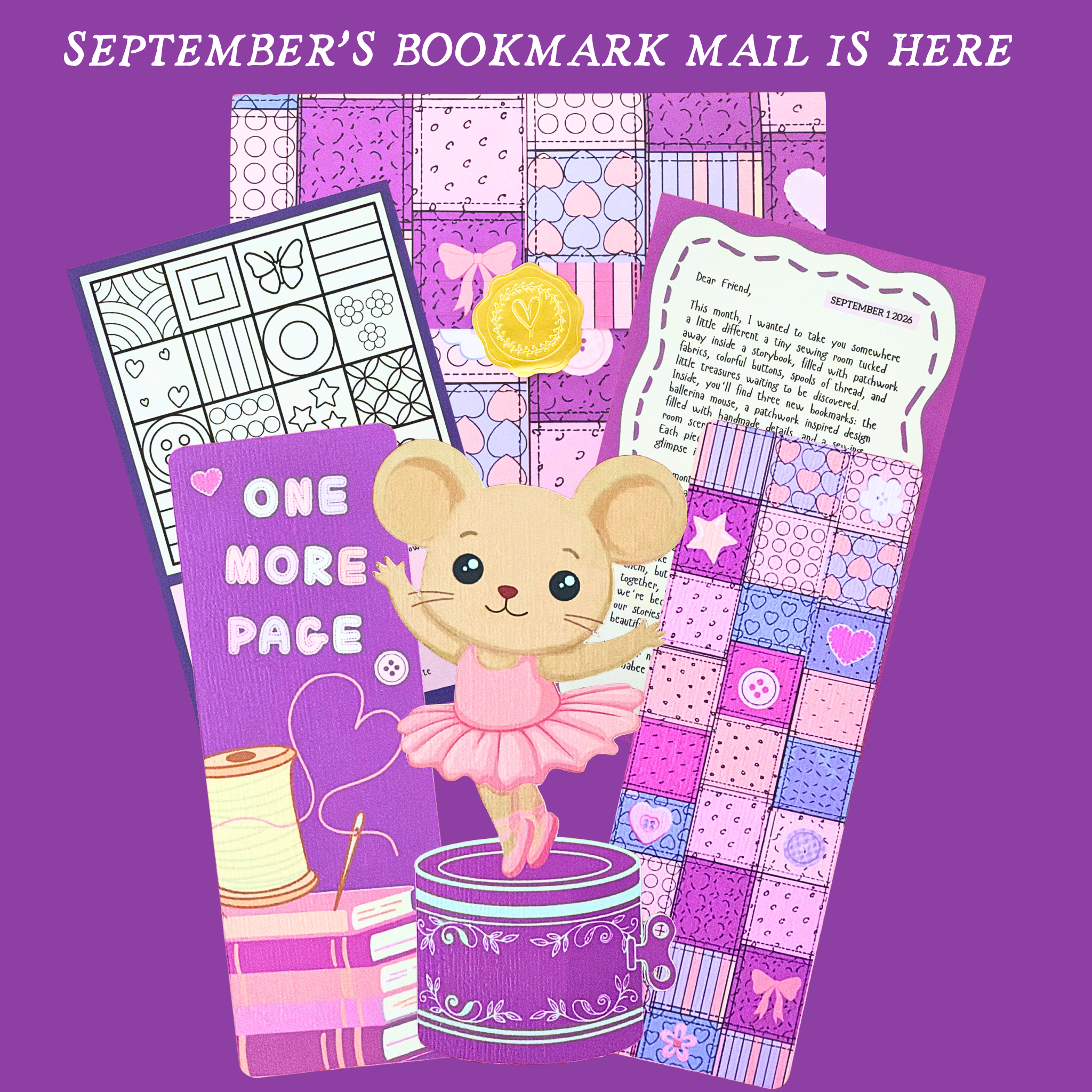Monthly Bookmark Club