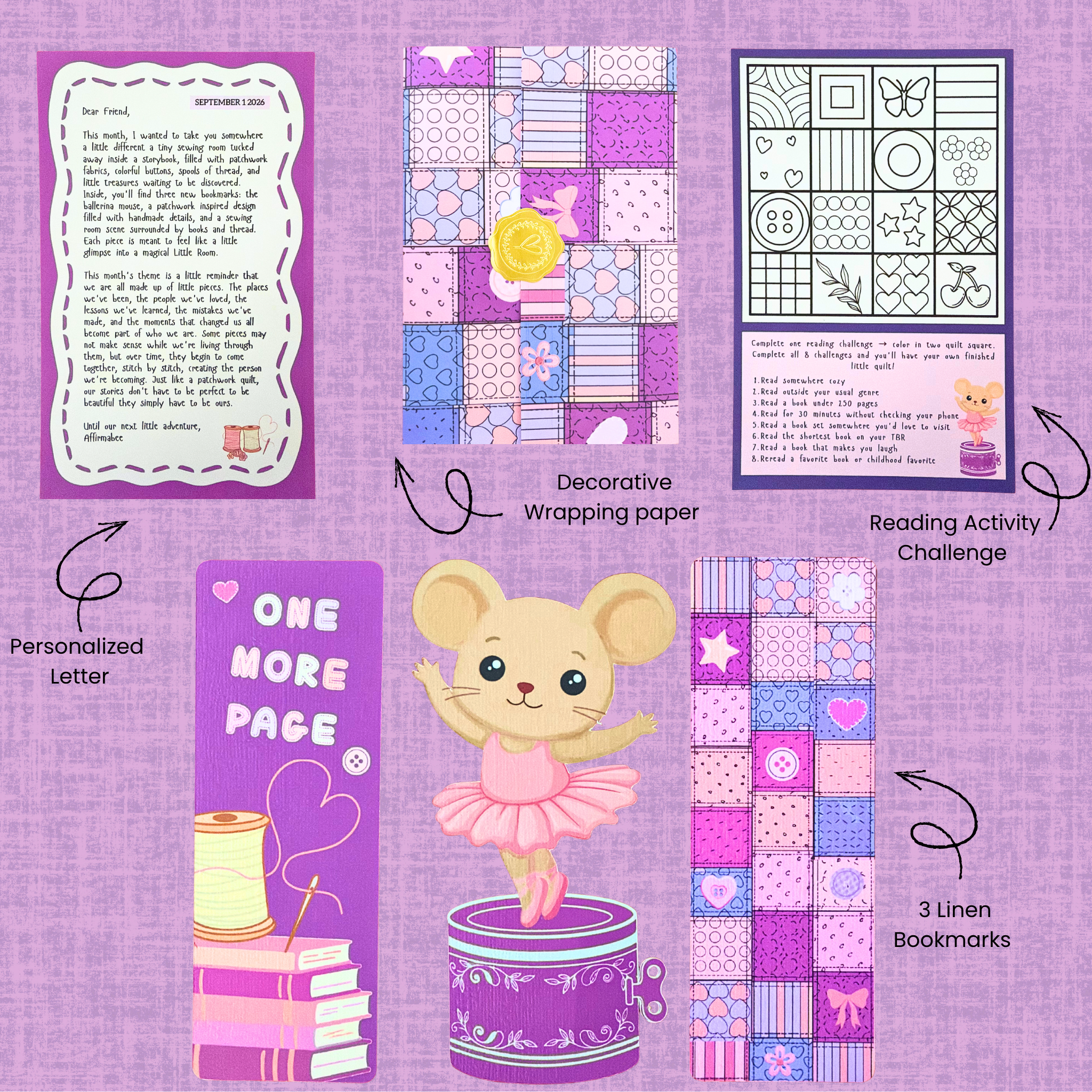 Monthly Bookmark Club