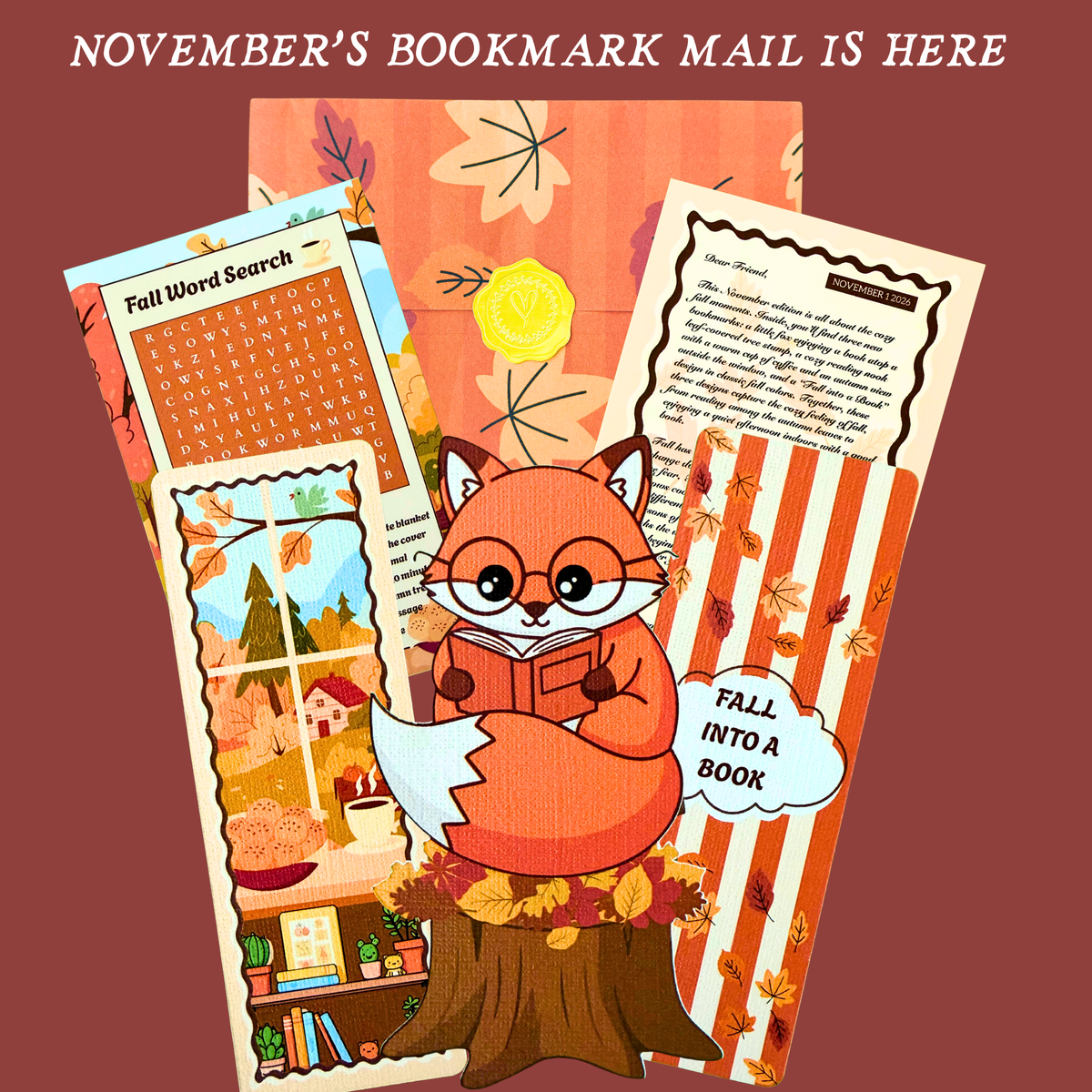 Monthly Bookmark Club