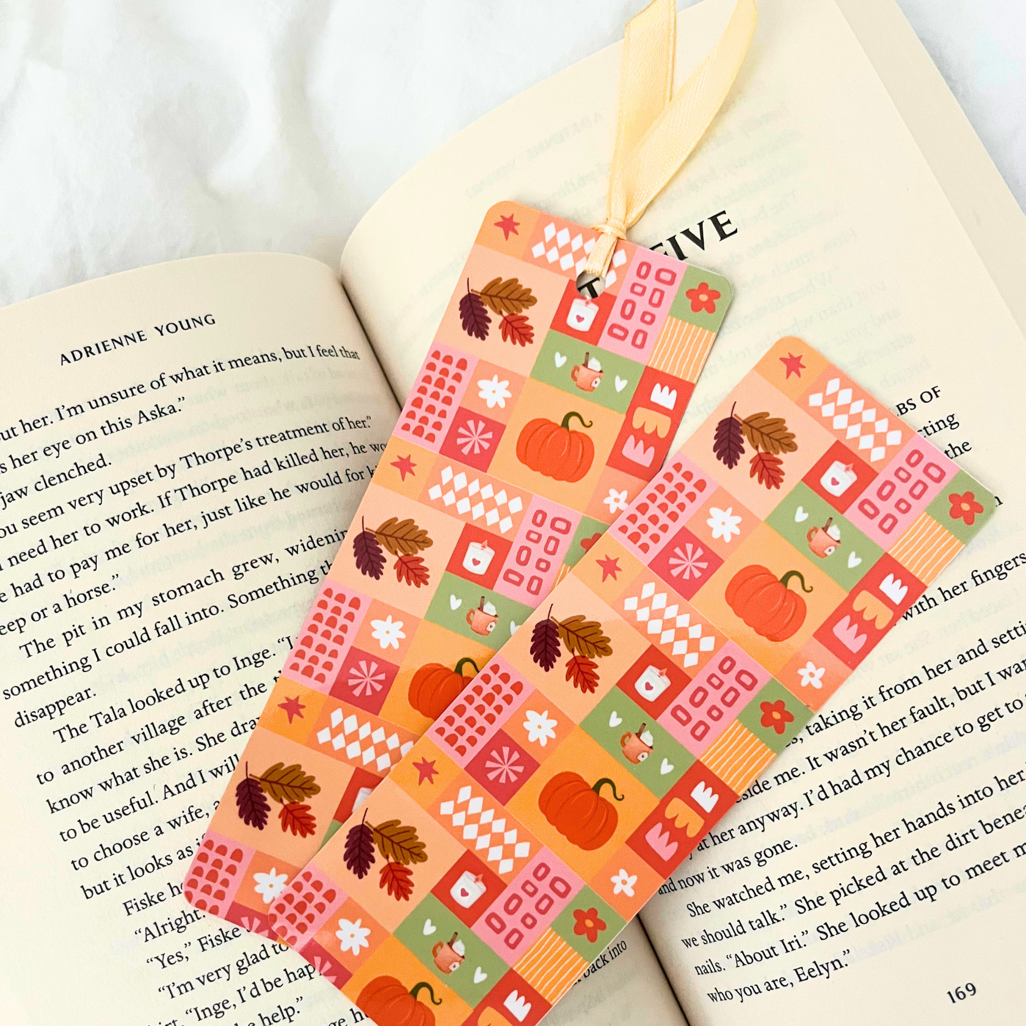 Fall Patch Bookmark