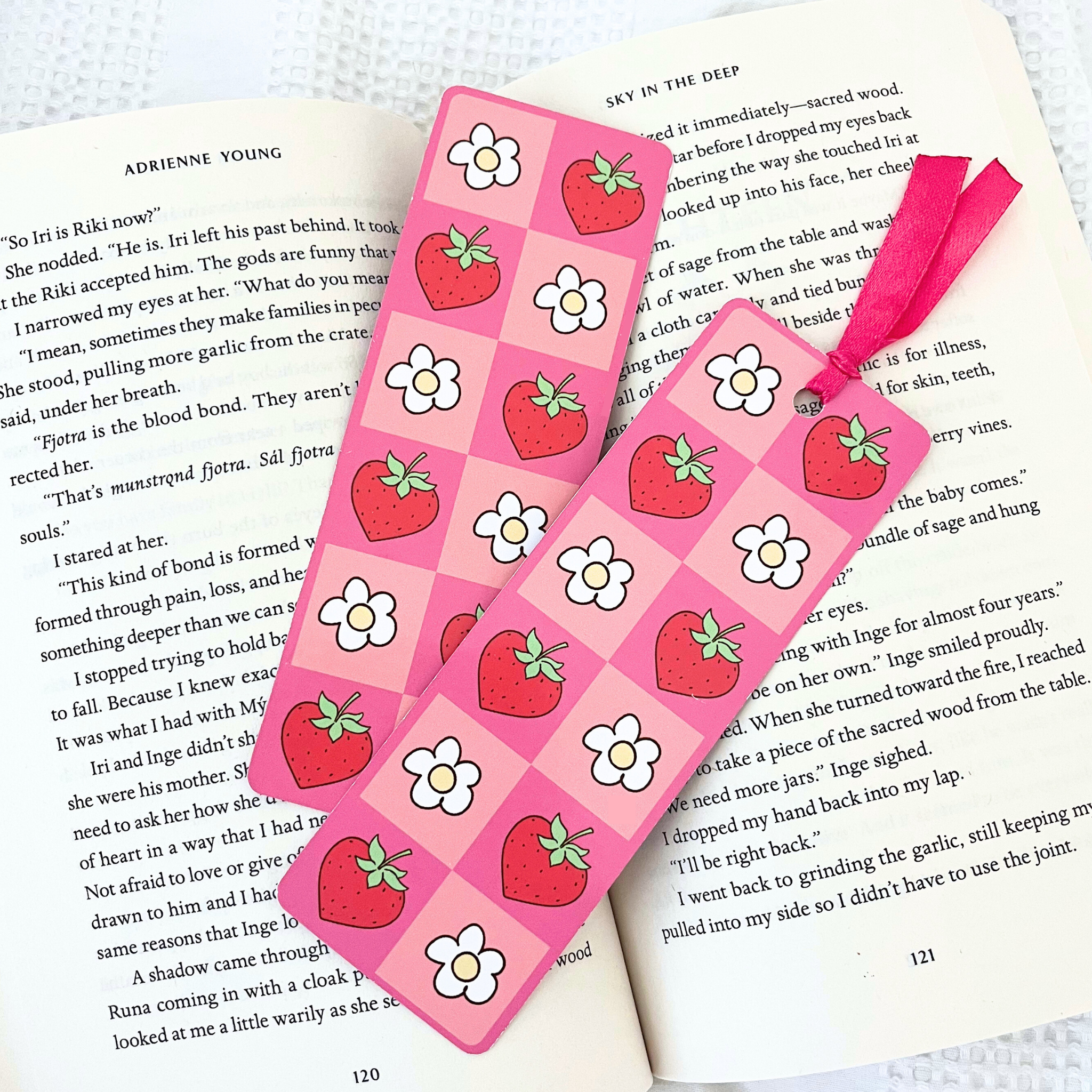 Strawberry Pop Bookmark