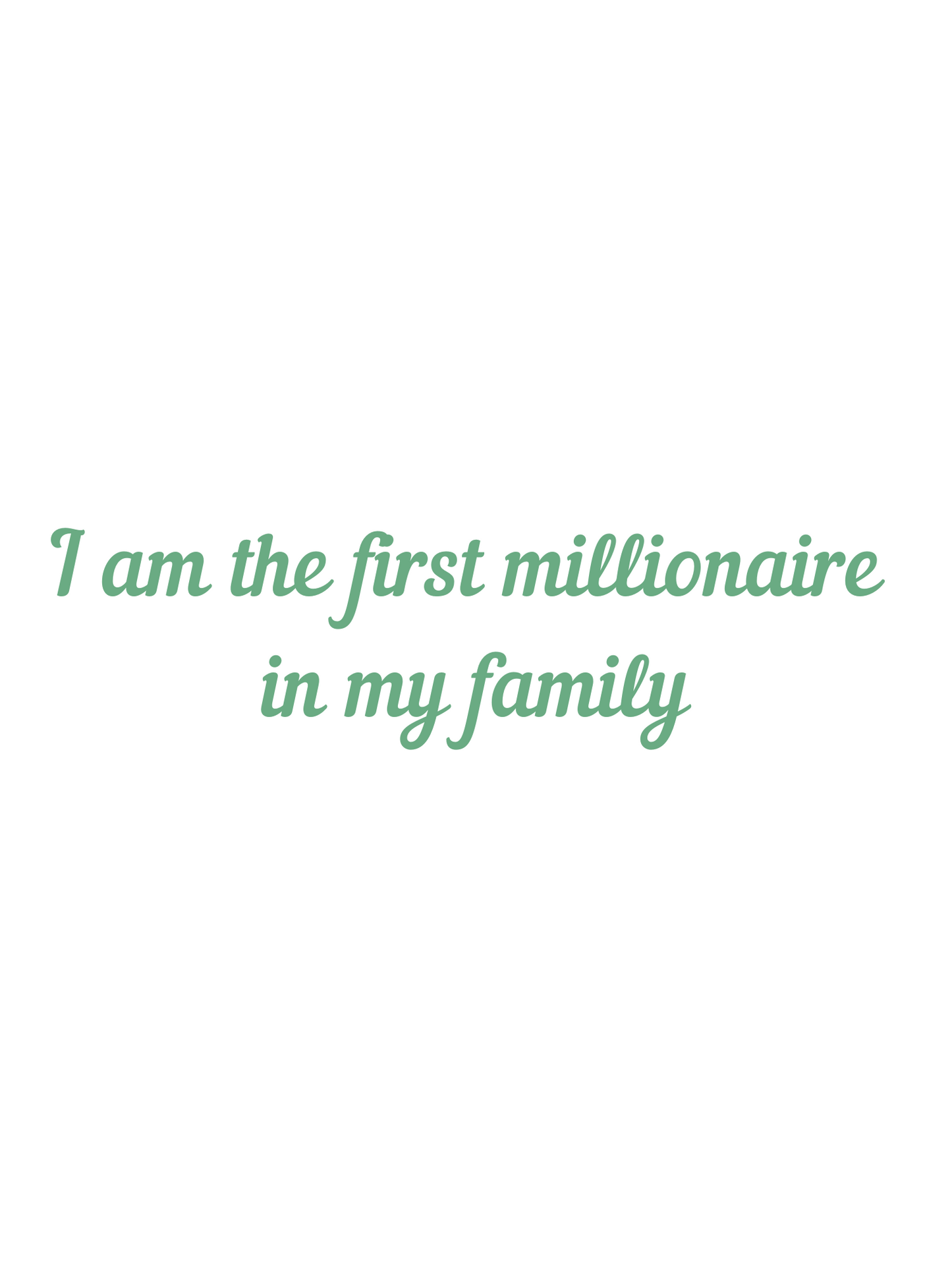 Wealth Affirmation Stickers