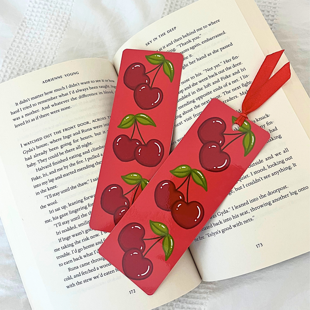 Cherry Bookmark