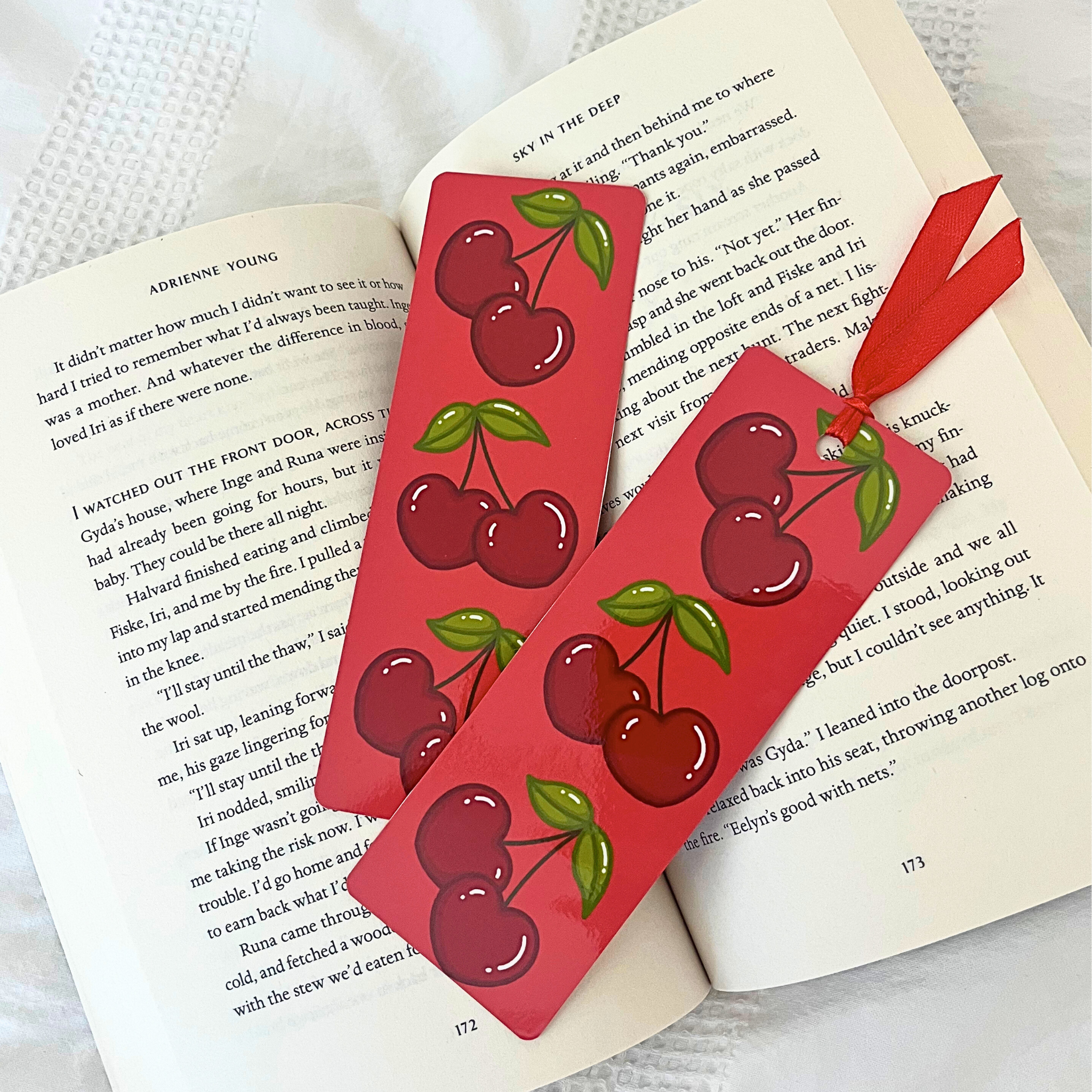 Cherry Bookmark