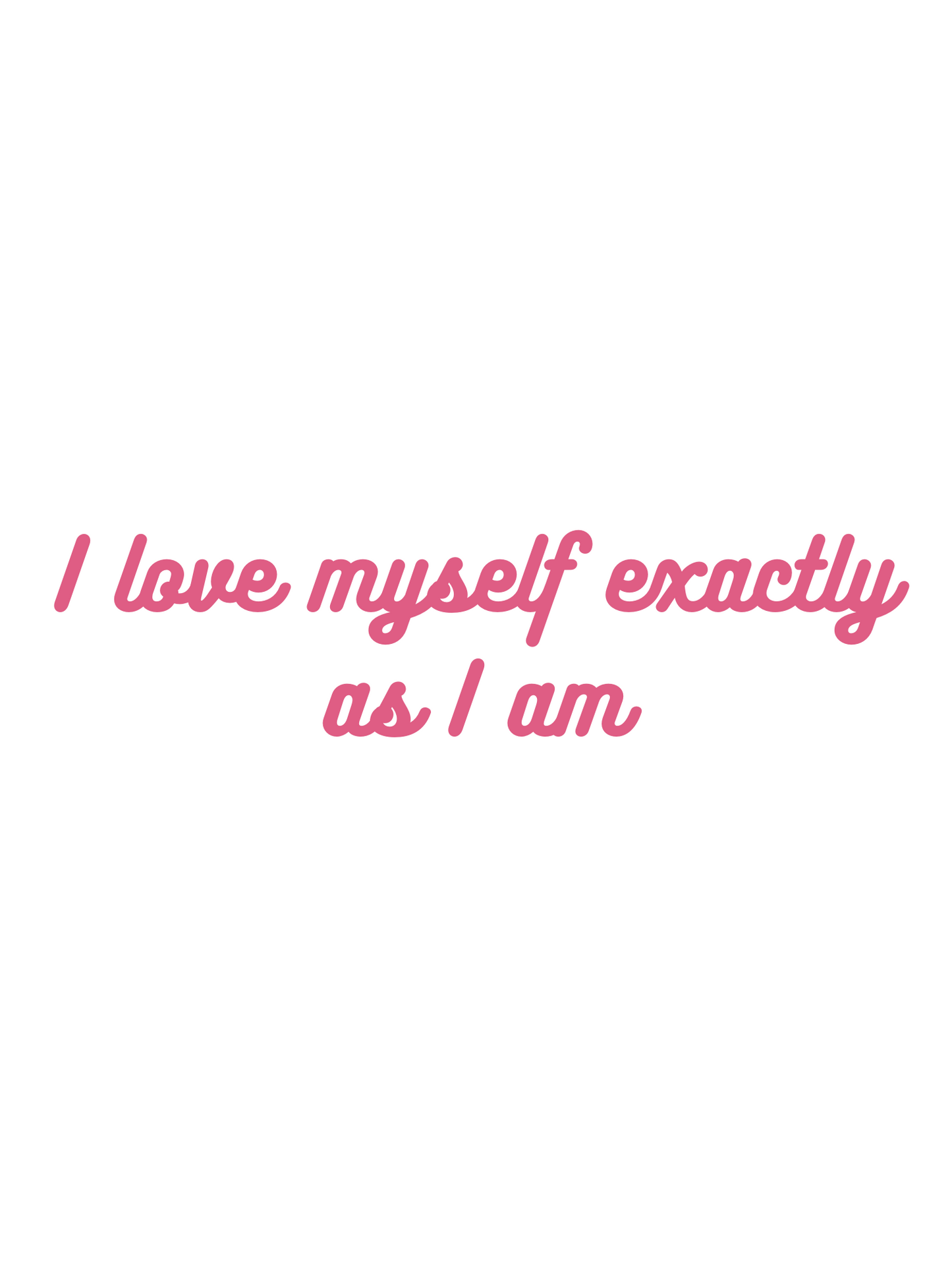 Mental Health Affirmation Sticker