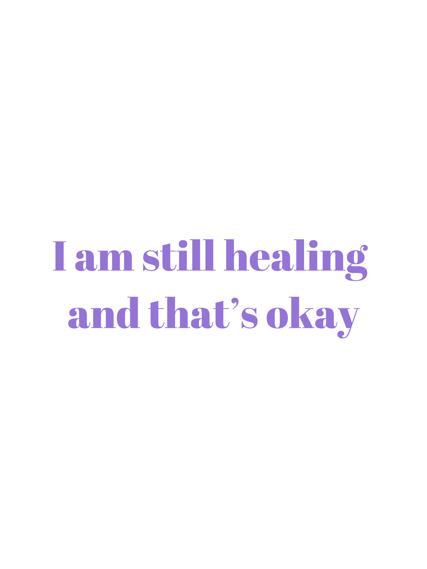 Mental Health Affirmation Sticker