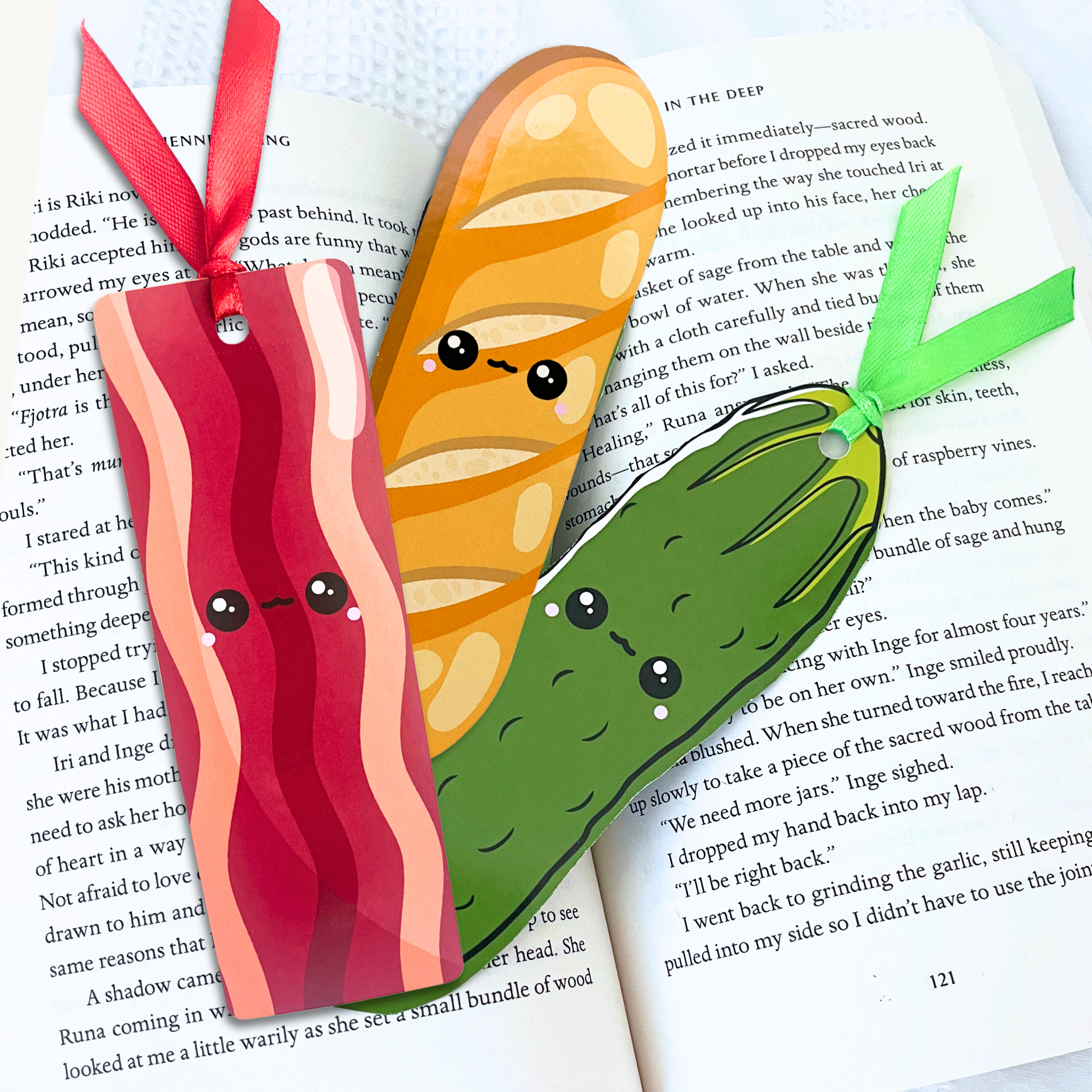 Savory Bookmarks
