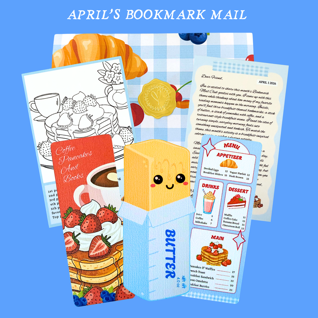 April's Bookmark Mail Club Edition