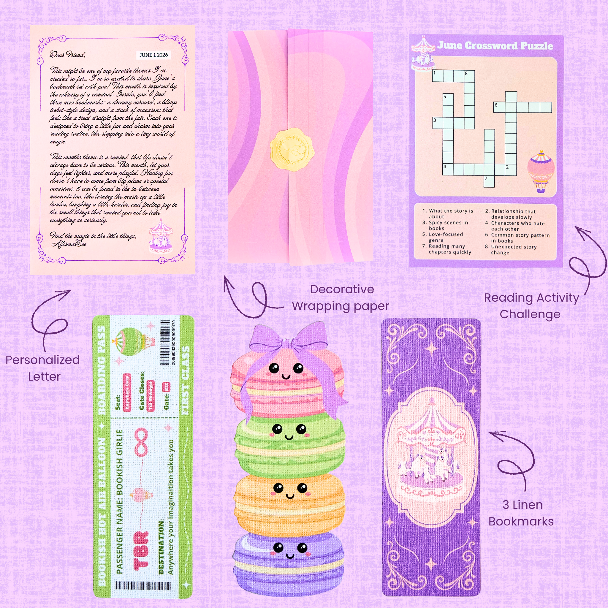 Monthly Bookmark Club