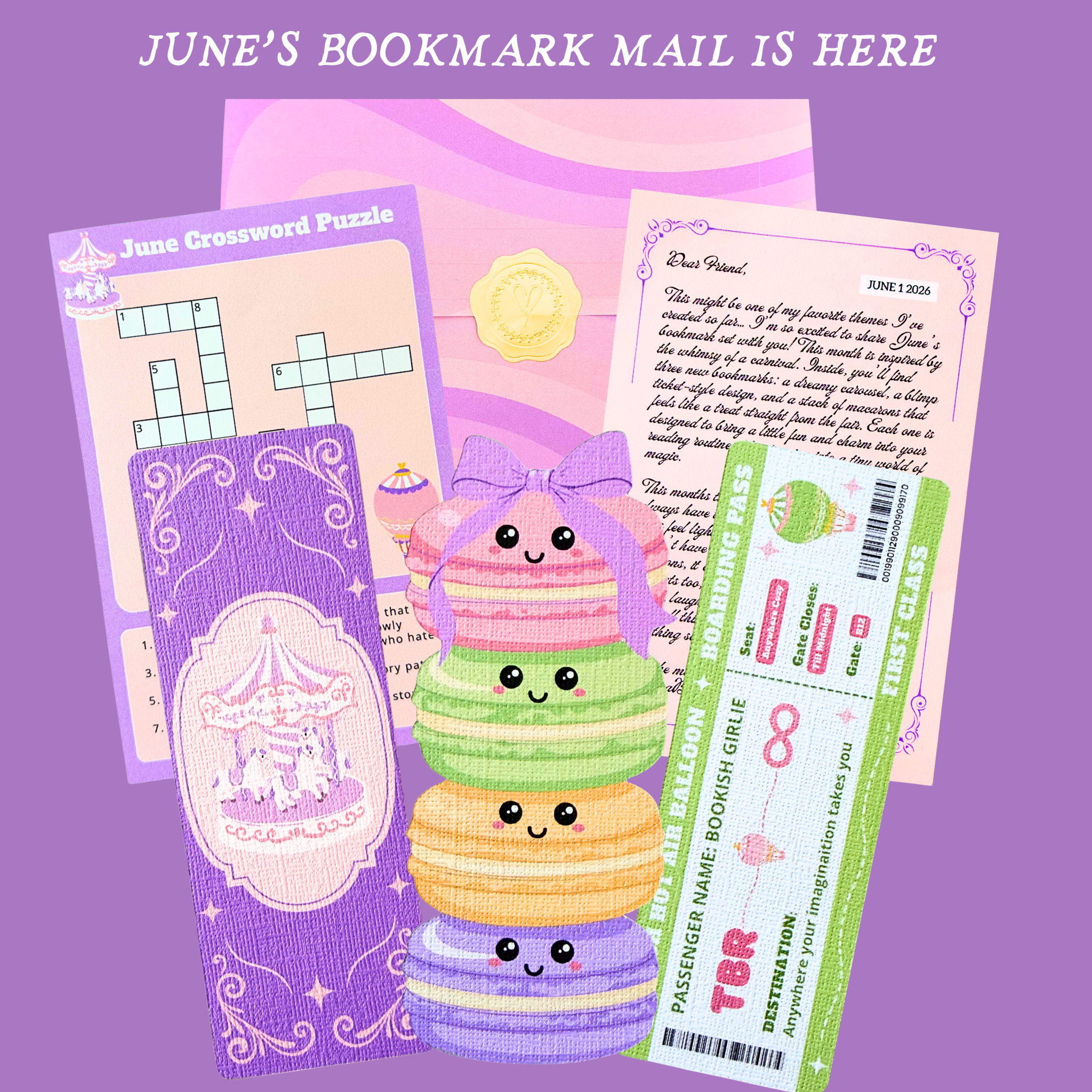 Monthly Bookmark Club