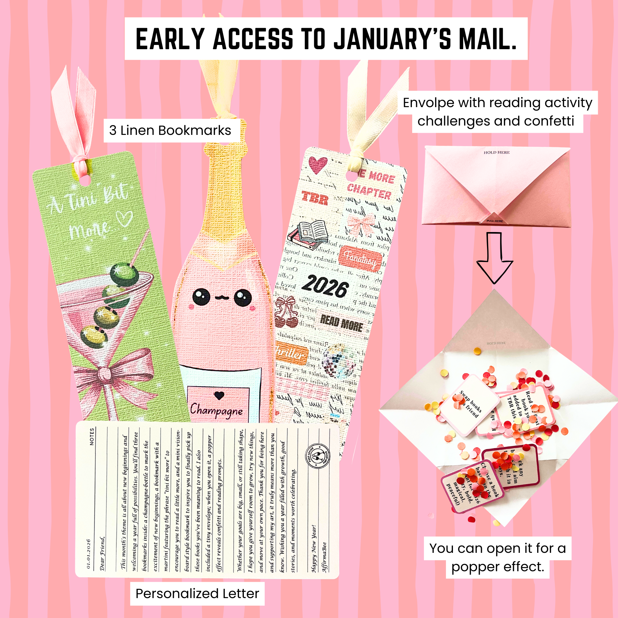 Monthly Bookmark Club